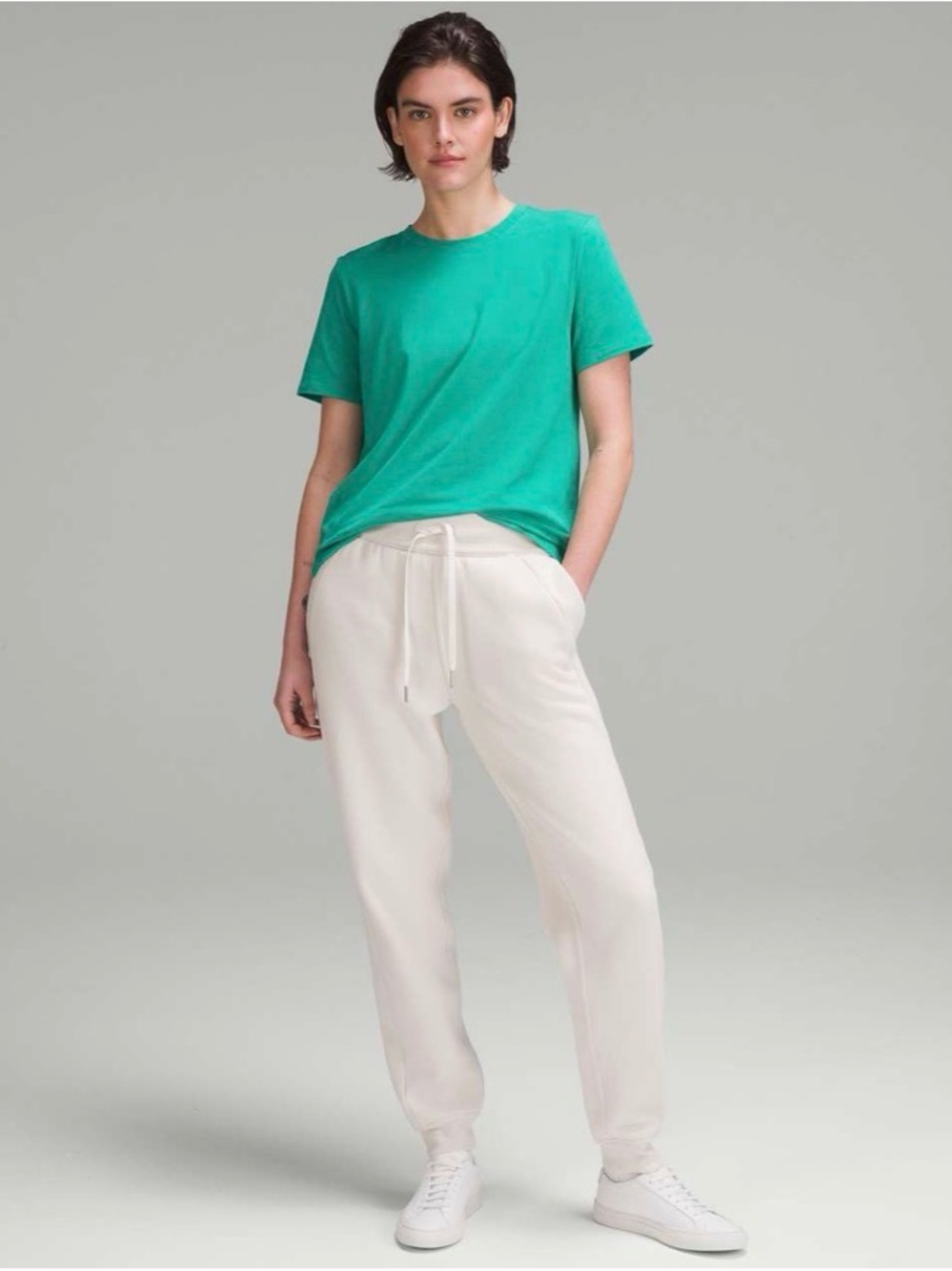 Lululemon Love Crewneck T-Shirt in Maldives Green women’s size 12